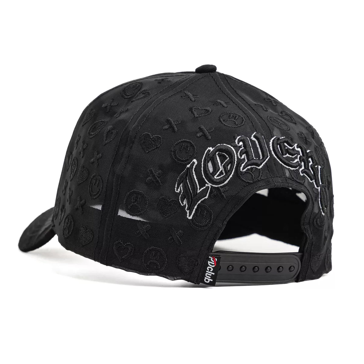 GORRA PROBLEMATIC & DANGEROUS CLUB LOVERS HEART BLACK