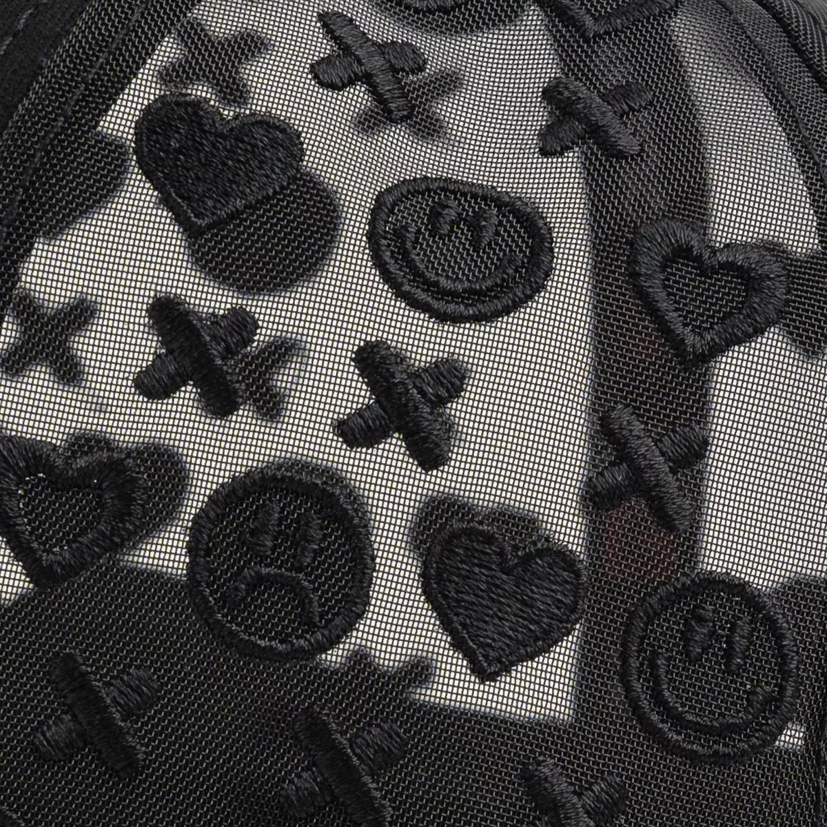 GORRA PROBLEMATIC & DANGEROUS CLUB LOVERS HEART BLACK