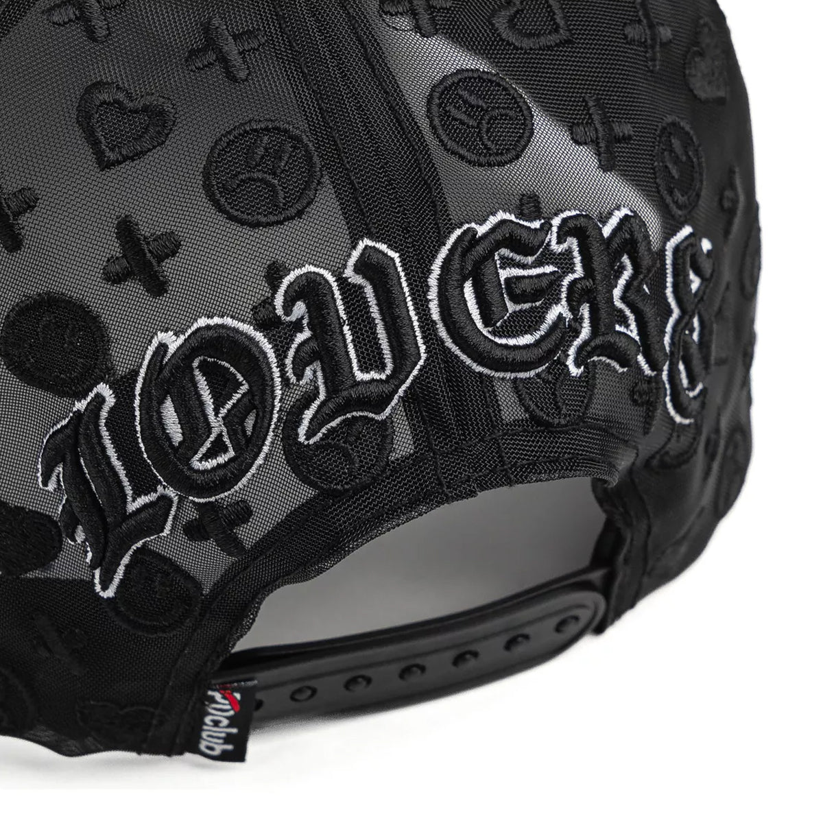 GORRA PROBLEMATIC & DANGEROUS CLUB LOVERS HEART BLACK