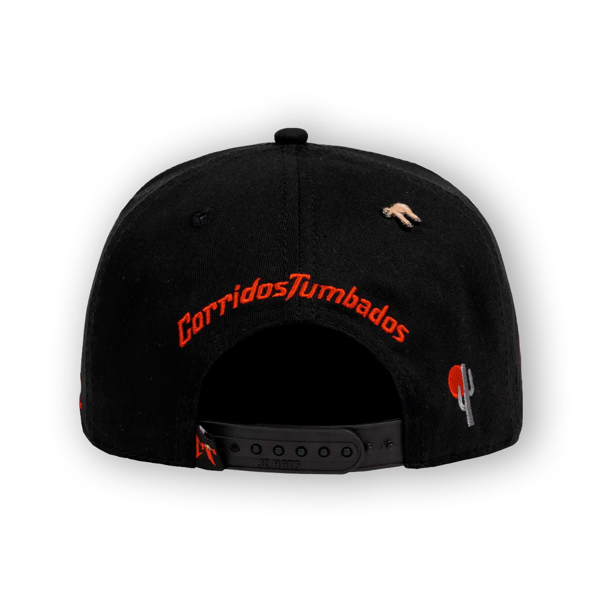 GORRA JC HATS CT BLACK/RED PVC