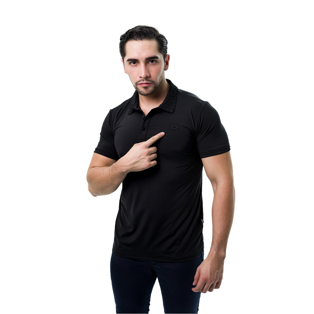 PLAYERA BARABAS BLACK 3PS131BLACK