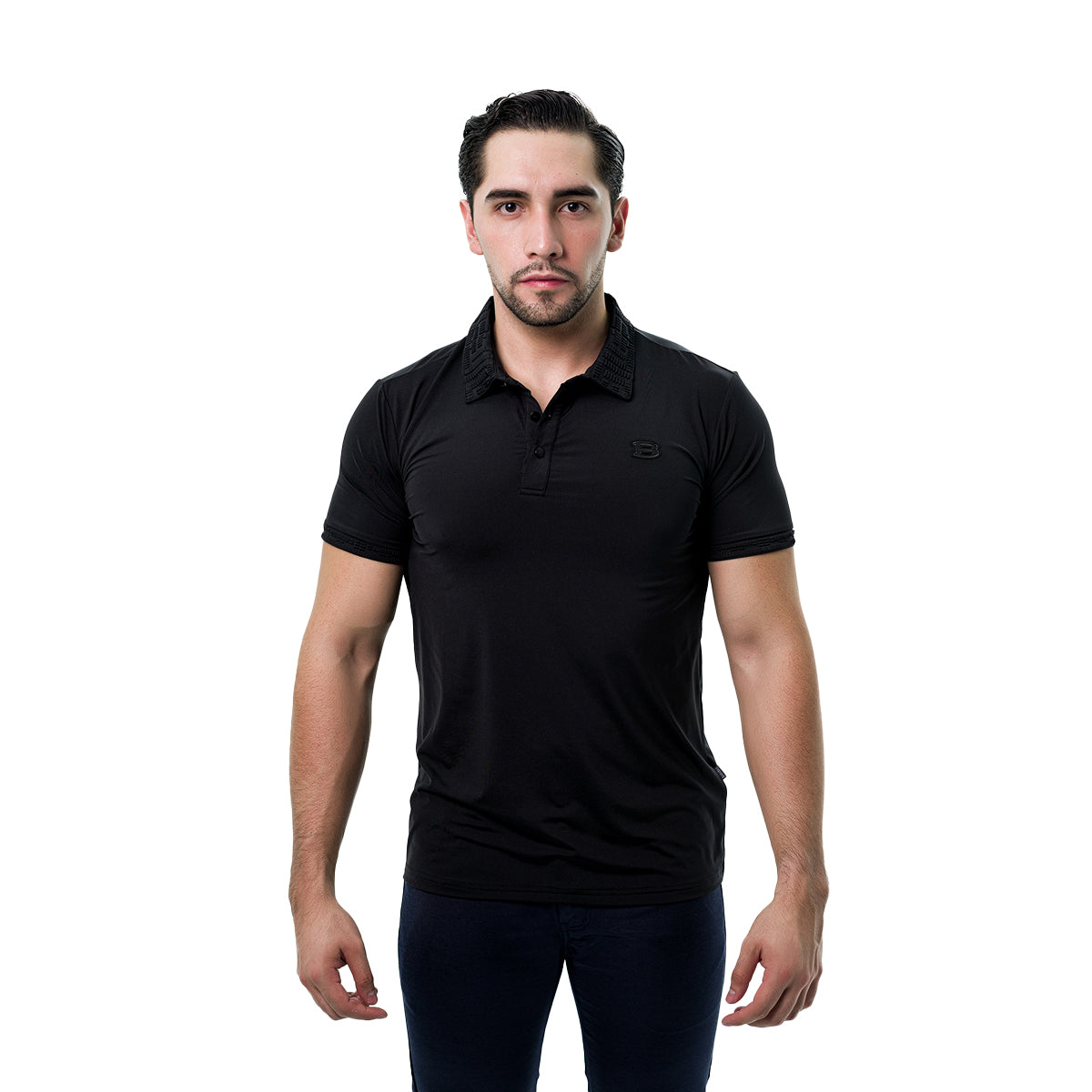 PLAYERA BARABAS BLACK 3PS131BLACK