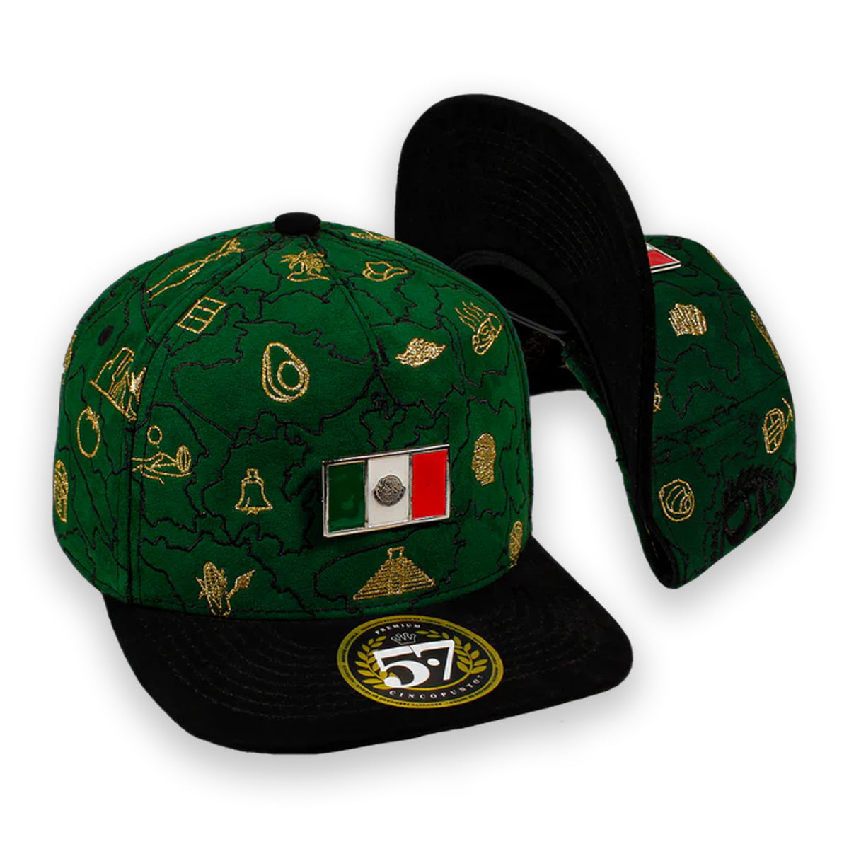 GORRA CINCOPUNTO7 MÉXICO EN LA PIEL 2024