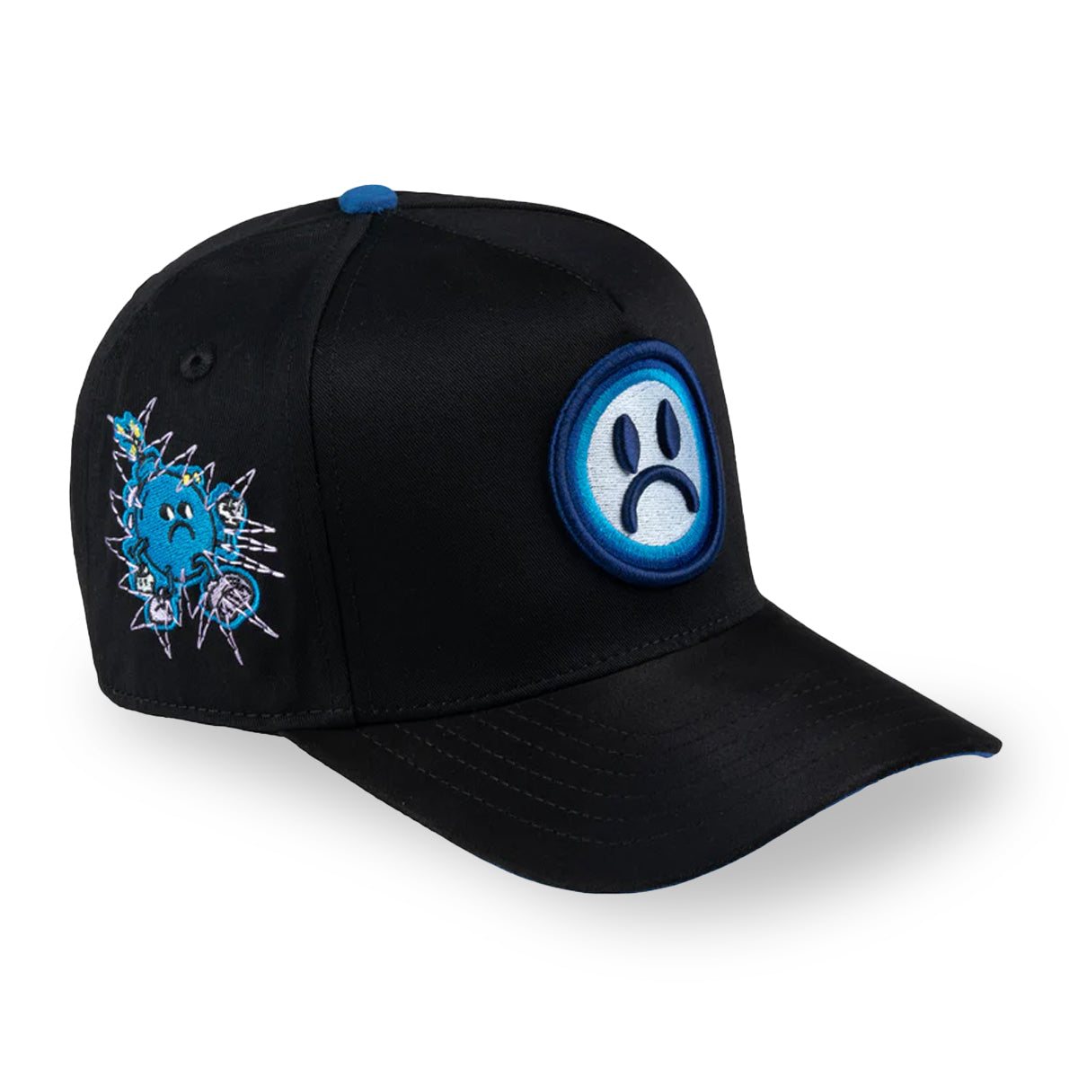 GORRA JC HATS 3448  BEAUTIFUL DISASTER SAD BLACK