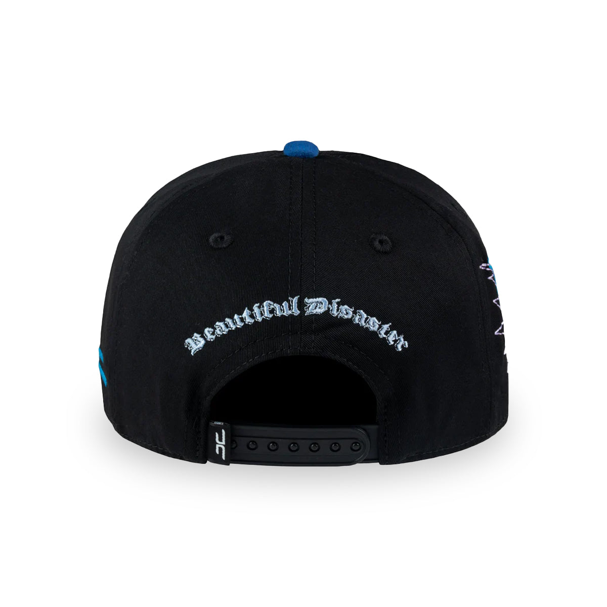 GORRA JC HATS 3448  BEAUTIFUL DISASTER SAD BLACK