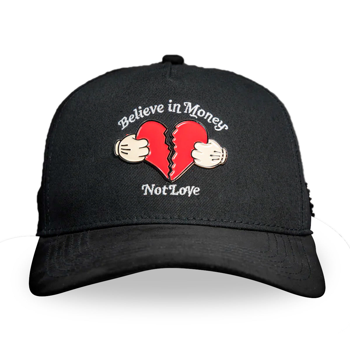 GORRA CASH ONLY BELIVE IN MONEY NOT LOVE BLACK