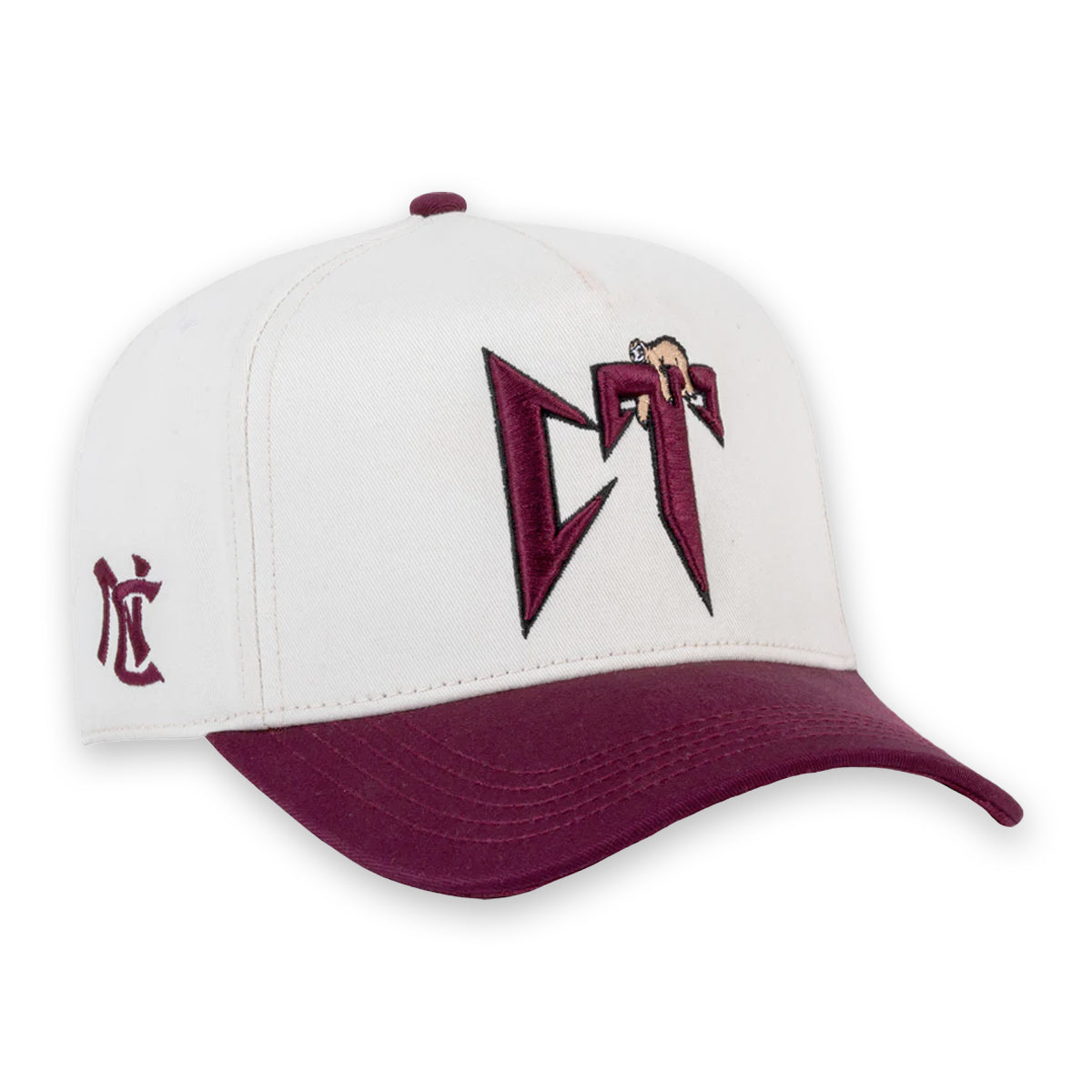 GORRA JC HATS CT BONE/BURGUNDY