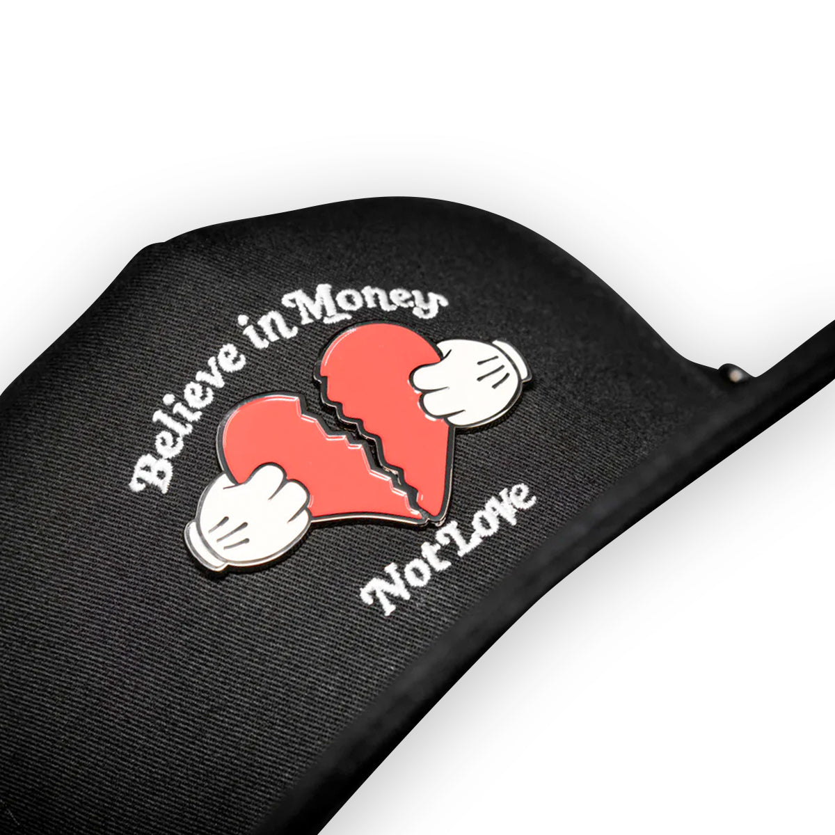 GORRA CASH ONLY BELIVE IN MONEY NOT LOVE BLACK