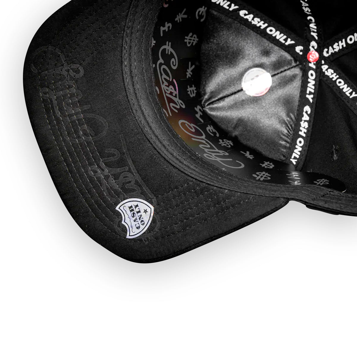 GORRA CASH ONLY BELIVE IN MONEY NOT LOVE BLACK