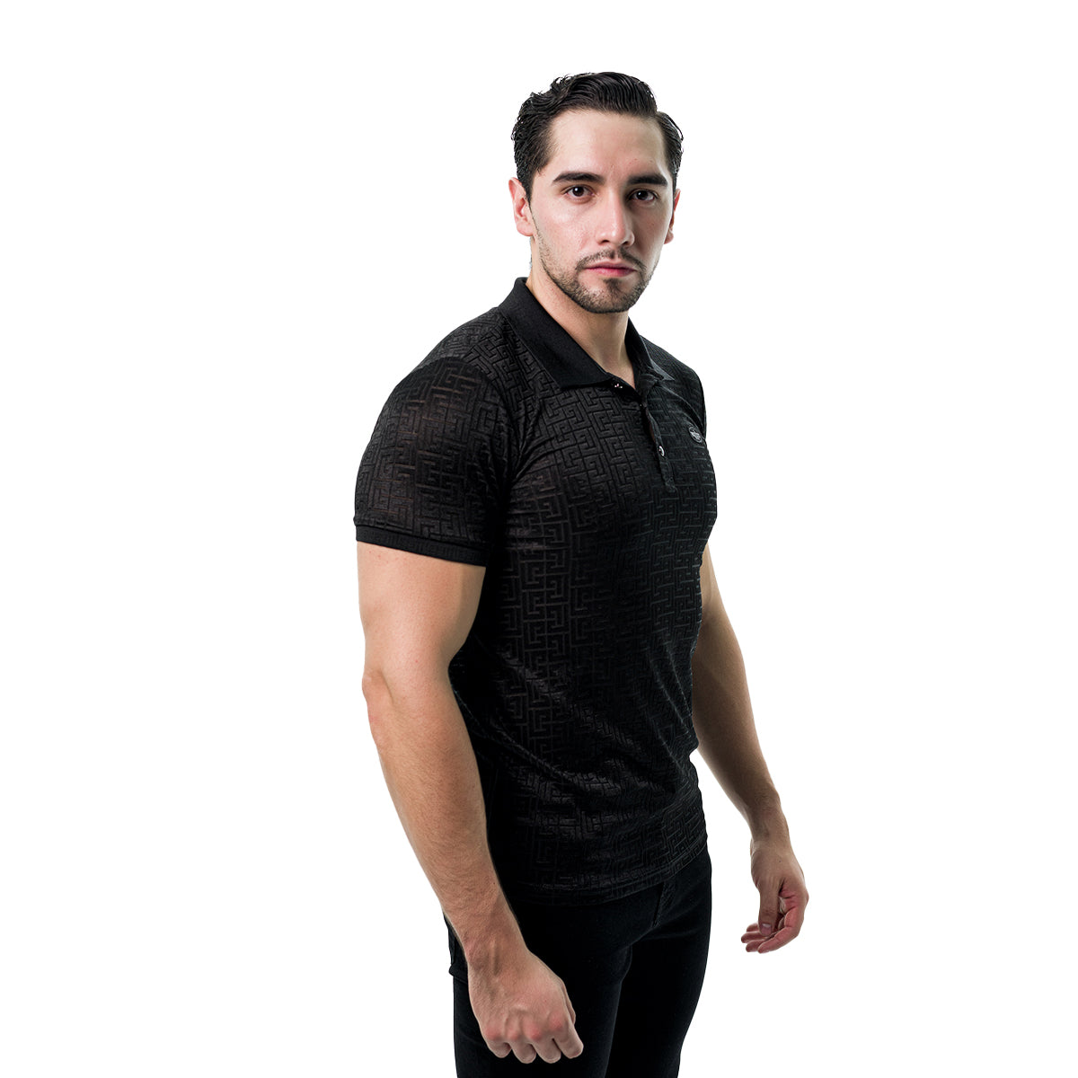 PLAYERA BARABAS BLACK 3P10BLACK