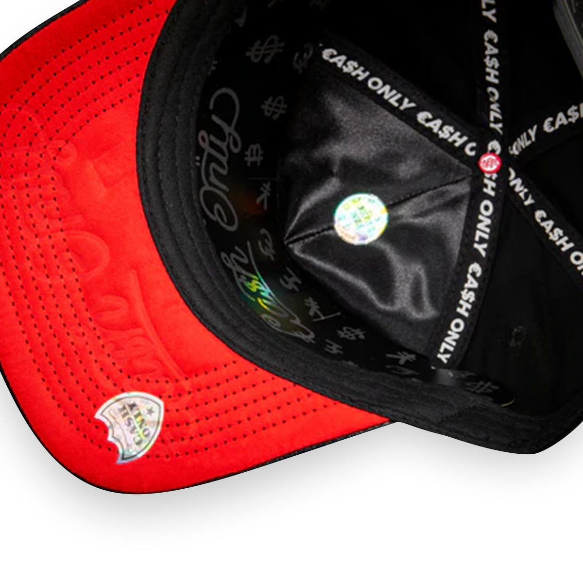 GORRA CASH ONLY ONLY RED MEDUZA SNAPBACK