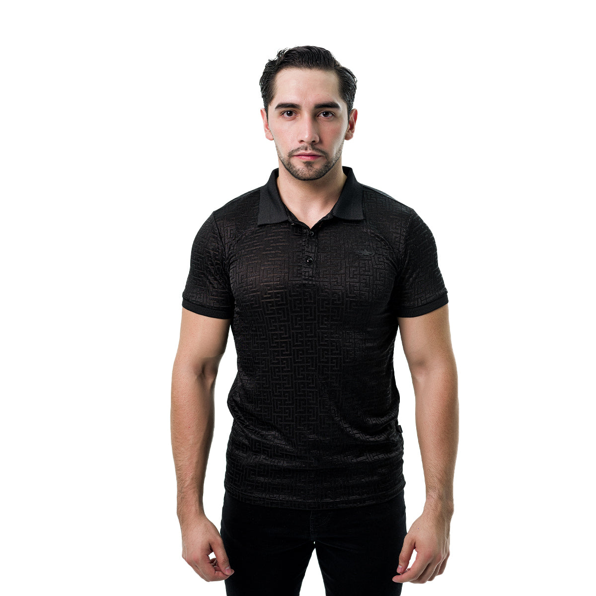 PLAYERA BARABAS BLACK 3P10BLACK