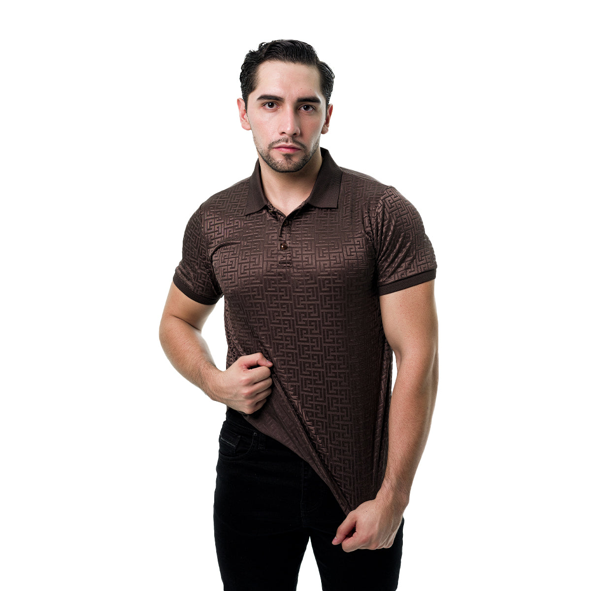 PLAYERA BARABAS CHOCOLATE 3P10CHOCOLATE