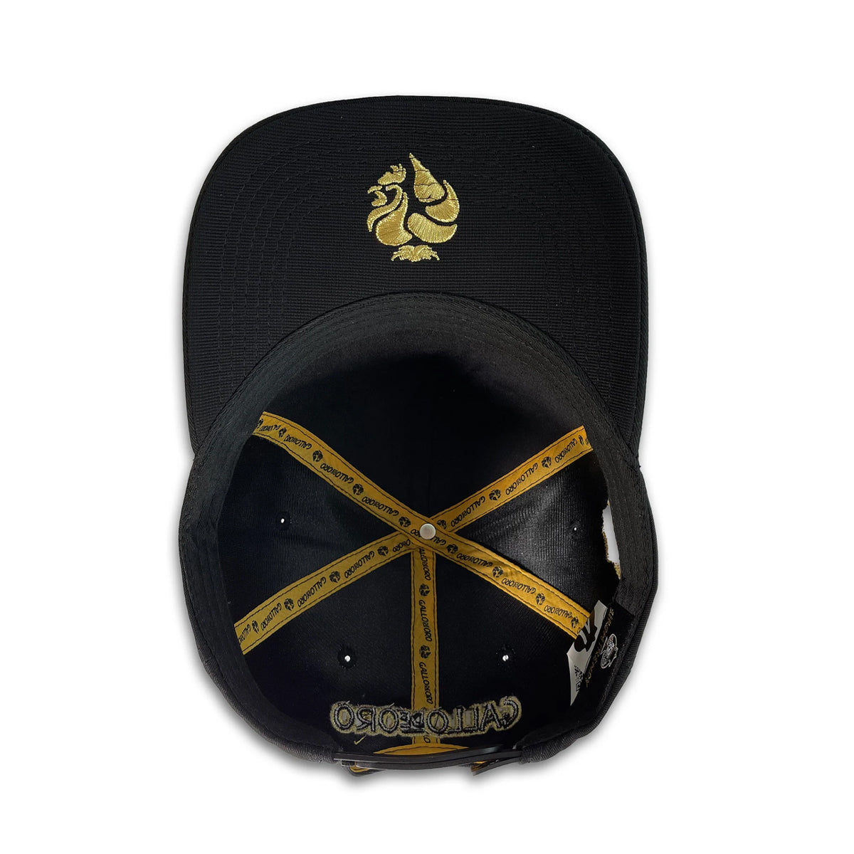 GORRA 1IRON TRENDY ROOSTER METAL GOLD BLACK
