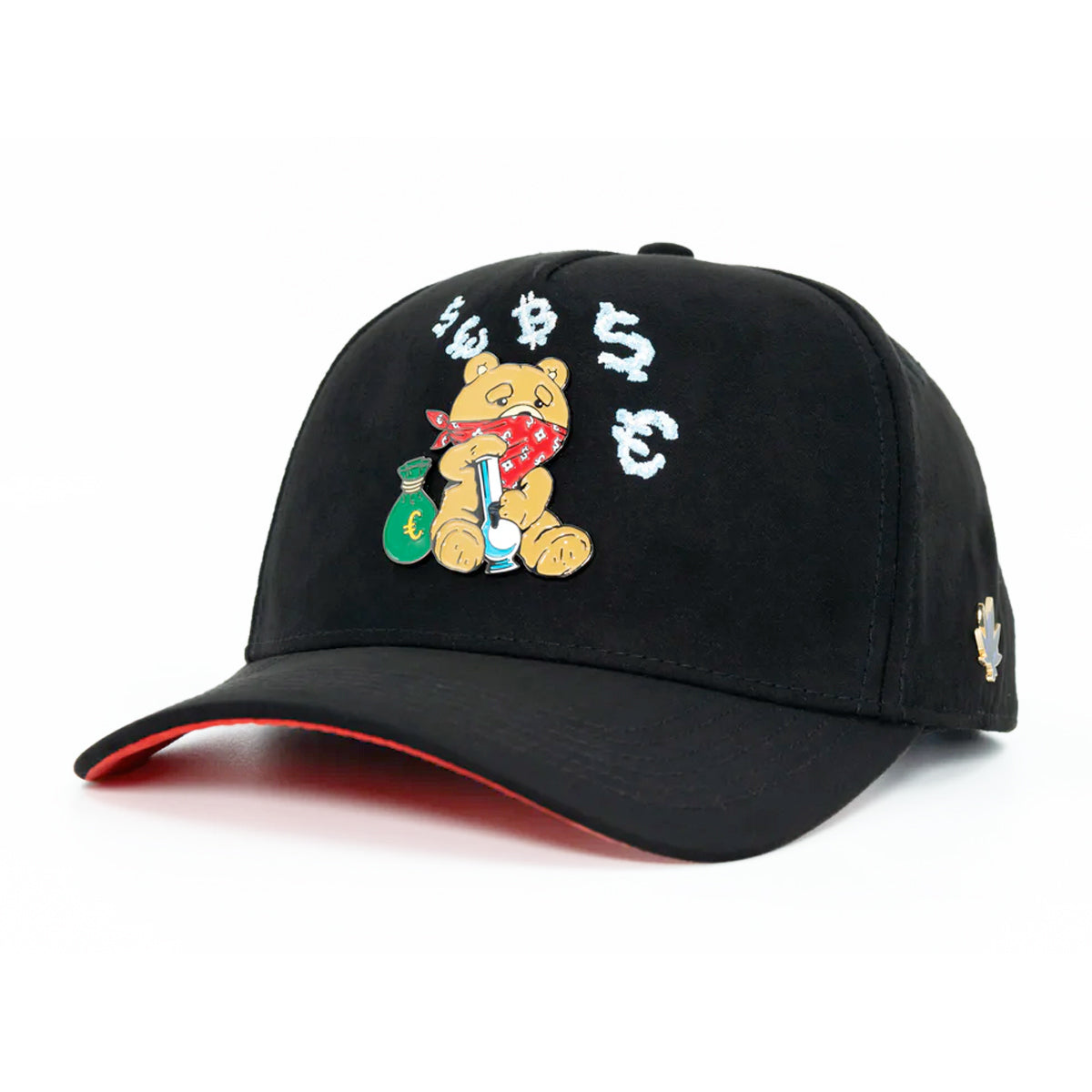 GORRA CASH ONLY TEDDY IS BURNING BLACK