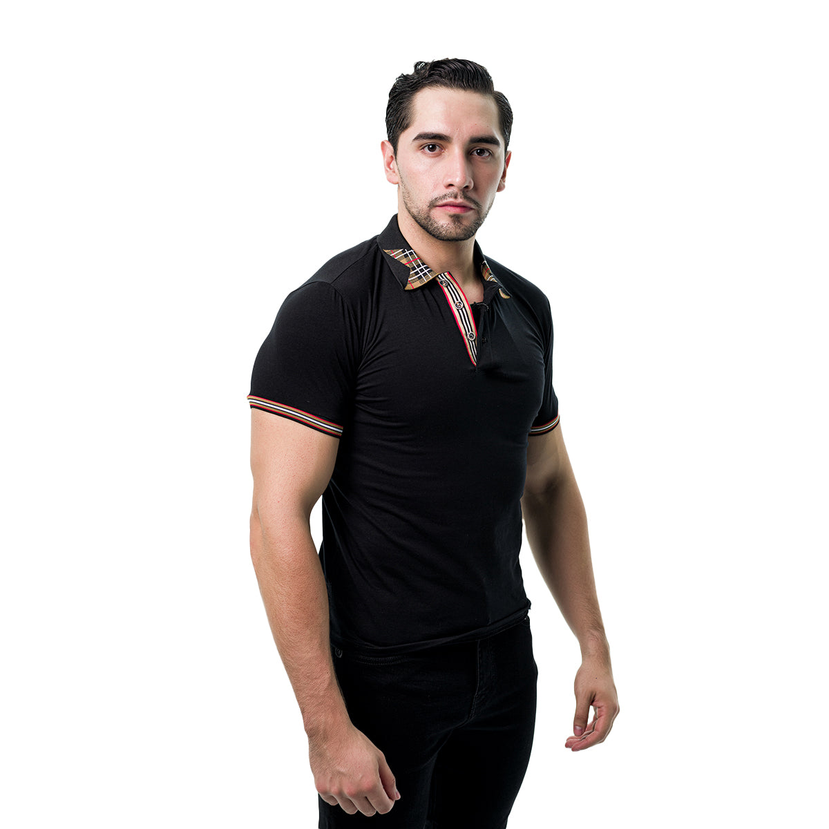 PLAYERA BARABAS BLACK 3VP631BLACK