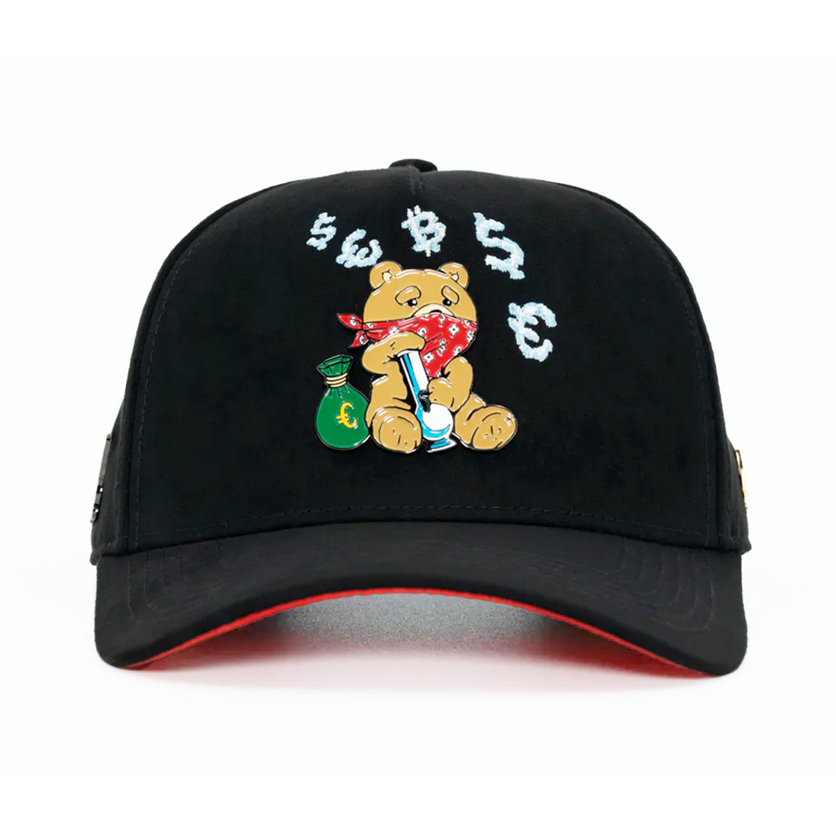 GORRA CASH ONLY TEDDY IS BURNING BLACK