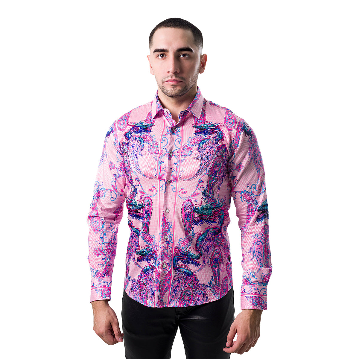 CAMISA MANGA LARGA BARABAS 4SPR02PINK