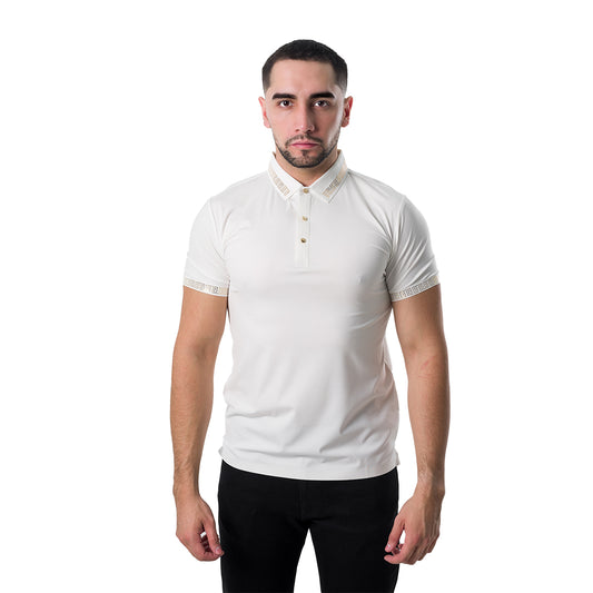 PLAYERA BAROCCO WHITE PS527WHITEGOLD