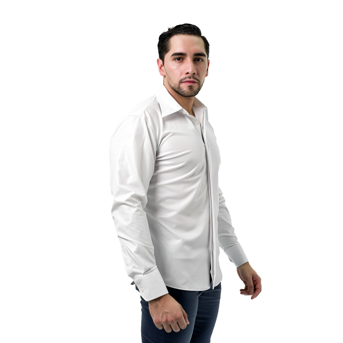 CAMISA BARABAS MANGA LARGA WHITE 4B38WHITE