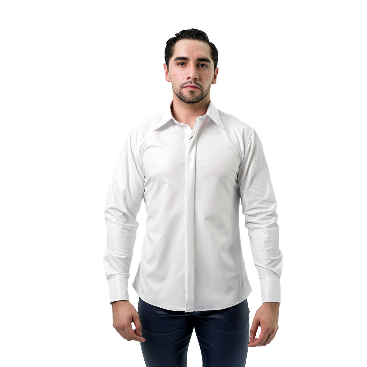 CAMISA BARABAS MANGA LARGA WHITE 4B38WHITE