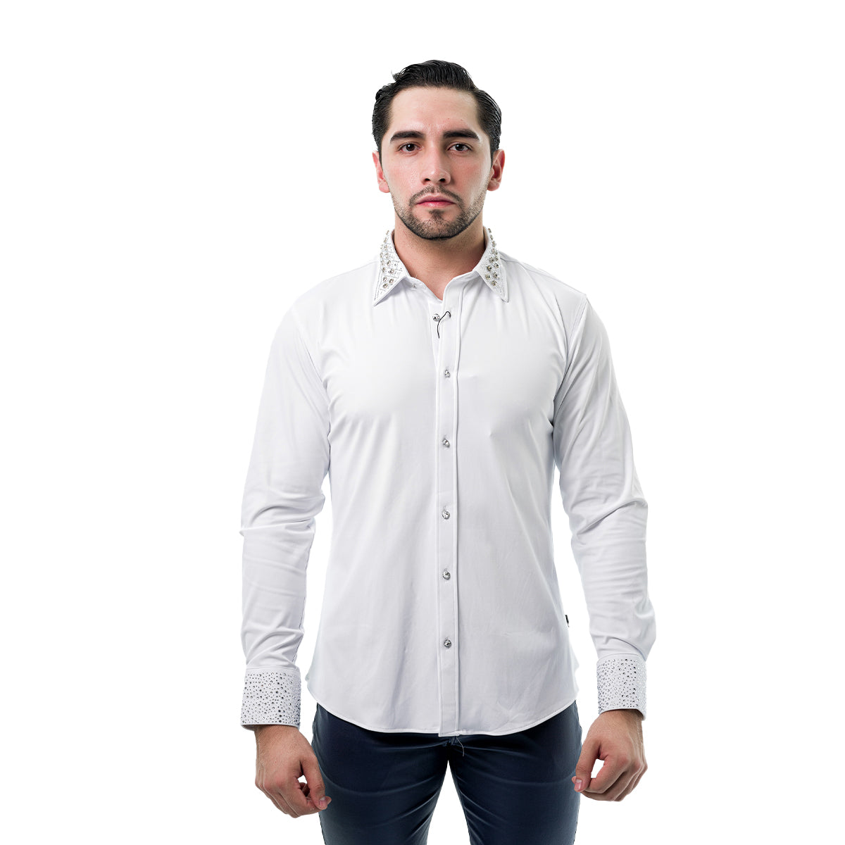 CAMISA BARABAS MANGA LARGA WHITE 3B29WHITE