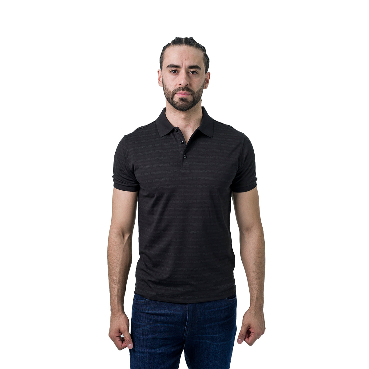 PLAYERA PAVINI NEGRA P2205BLACK