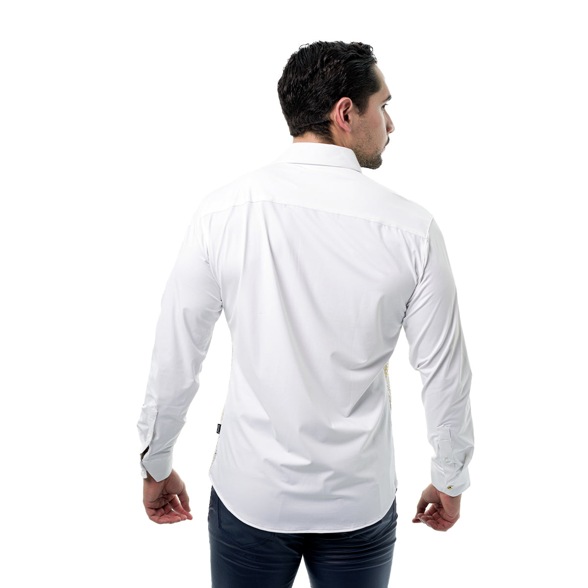 CAMISA BARABAS MANGA LARGA WHITE 4B43WHITEGOLD