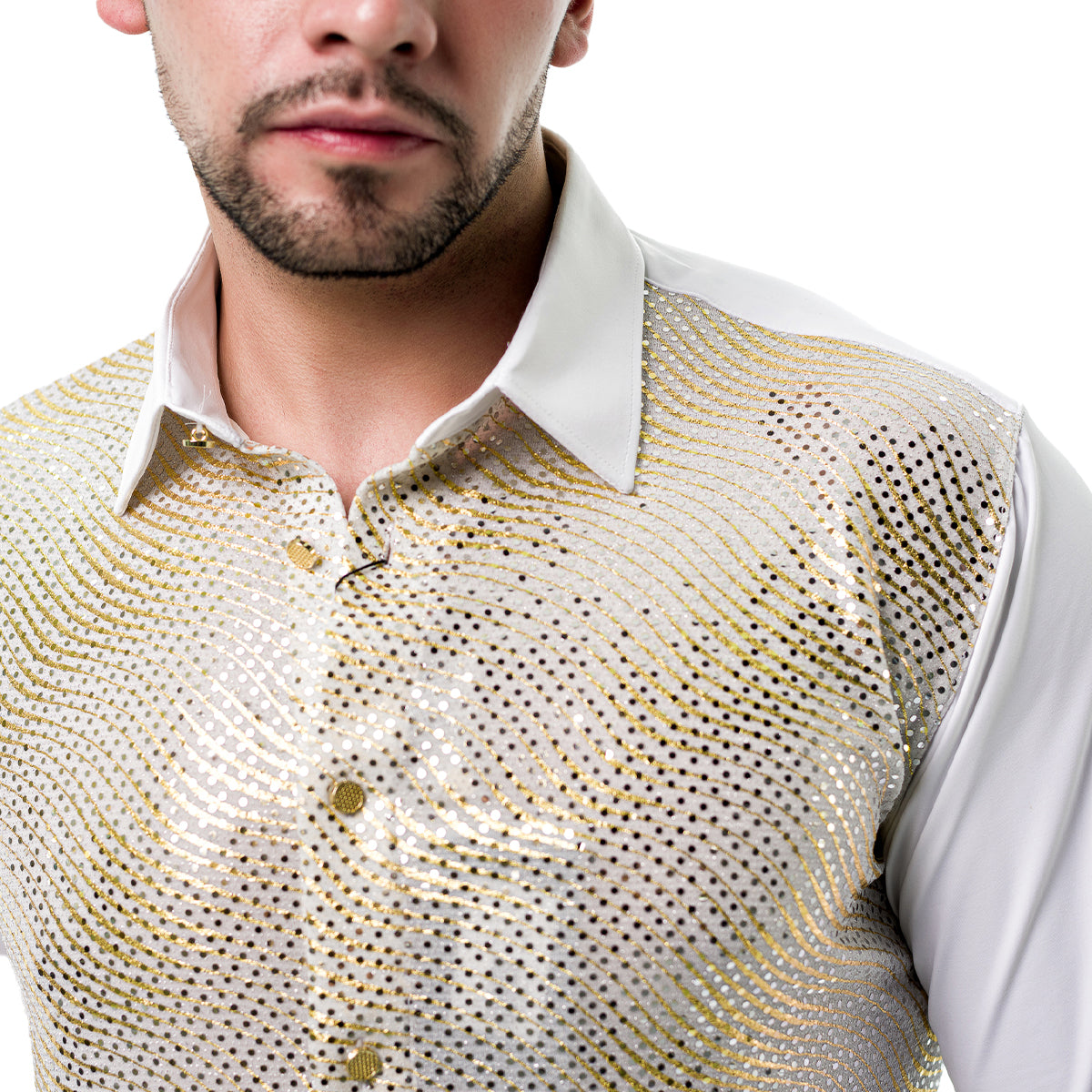 CAMISA BARABAS MANGA LARGA WHITE 4B43WHITEGOLD