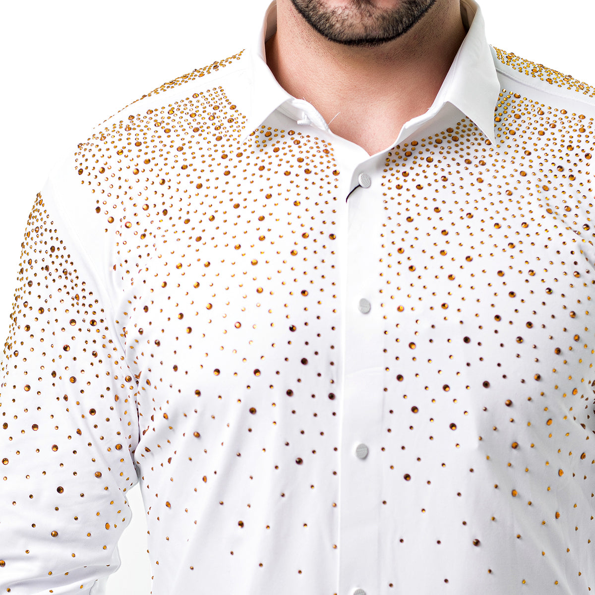 CAMISA BARABAS MANGA LARGA WHITE 4B06WHITEGOLD