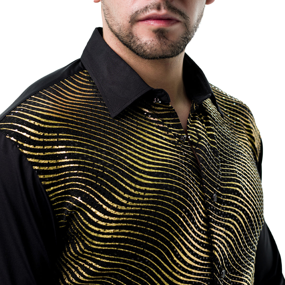 CAMISA BARABAS MANGA LARGA  BLACK GOLD 4B43BLACKGOLD