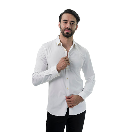 CAMISA MANGA LARGA BARROCCO B319