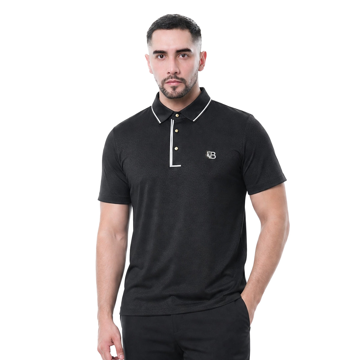 PLAYERA BAROCCO BLACK PSL2000BLACK