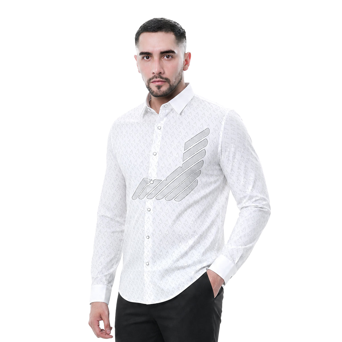 CAMISA MANGA LARGA PAVINI WHITE RSH630WHITE