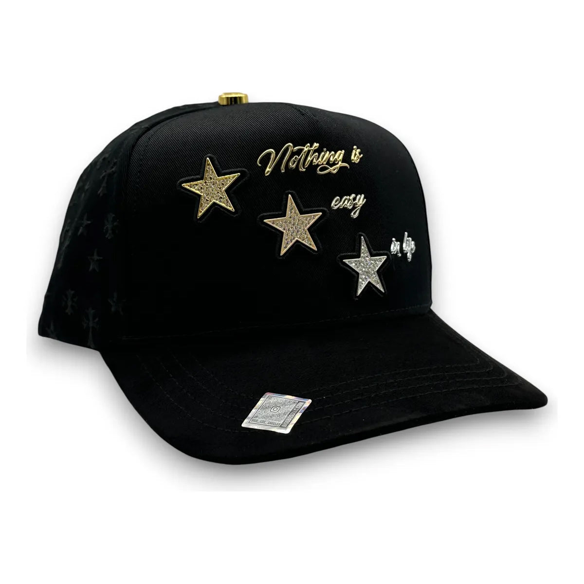GORRA BIG BOSS NOTHING IS EASY 3 STAR BLACK
