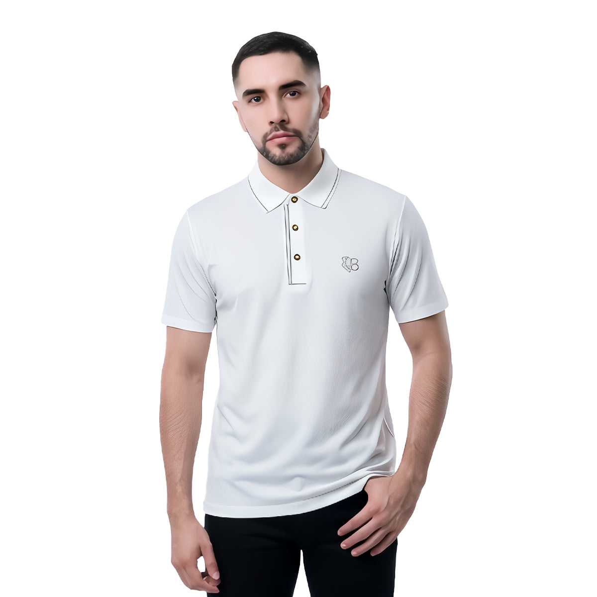 PLAYERA BAROCCO WHITE PSL2000WHITE