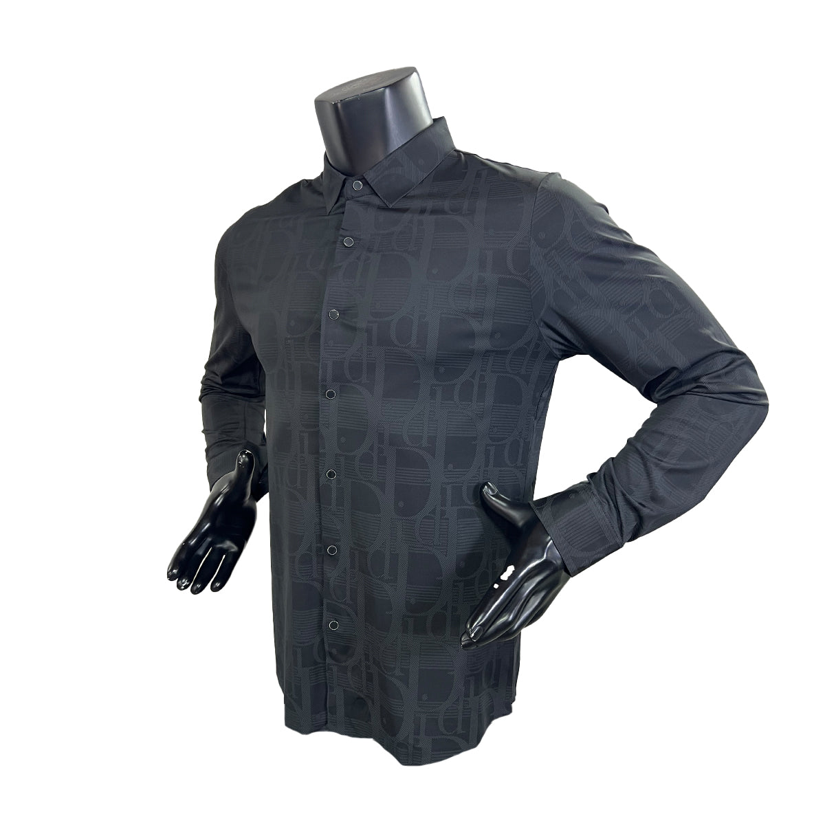CAMISA MANGA LARGA PAVINI BLACK RSH639BLACKGREY