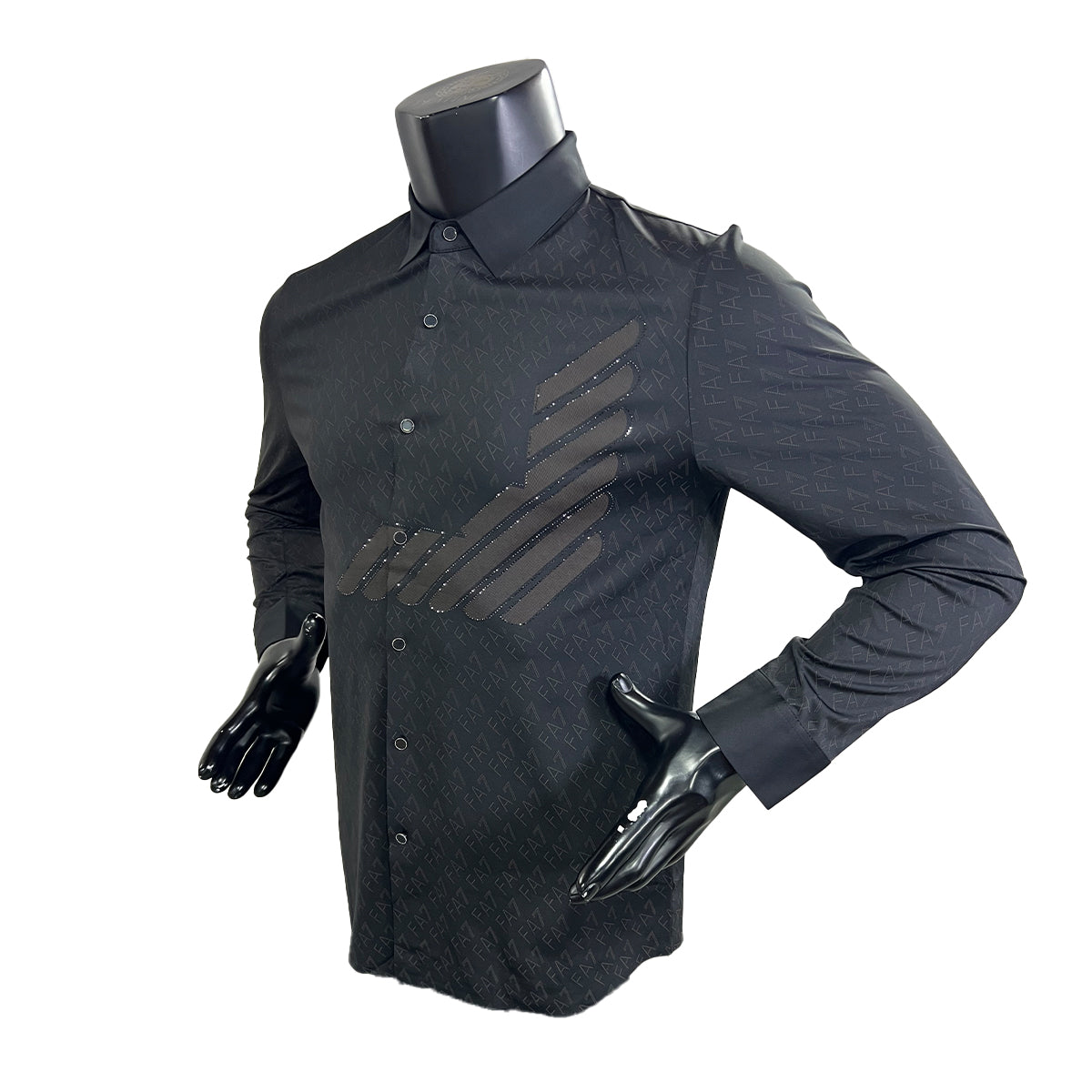 CAMISA MANGA LARGA PAVINI BLACK RSH630BLACK