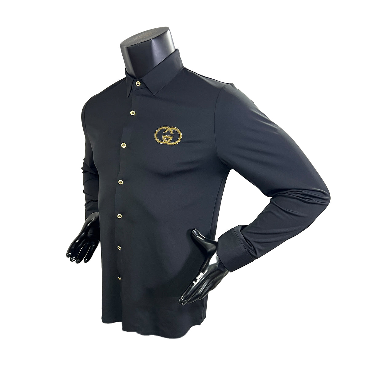 CAMISA MANGA LARGA PAVINI BLACK RSH631BLACK