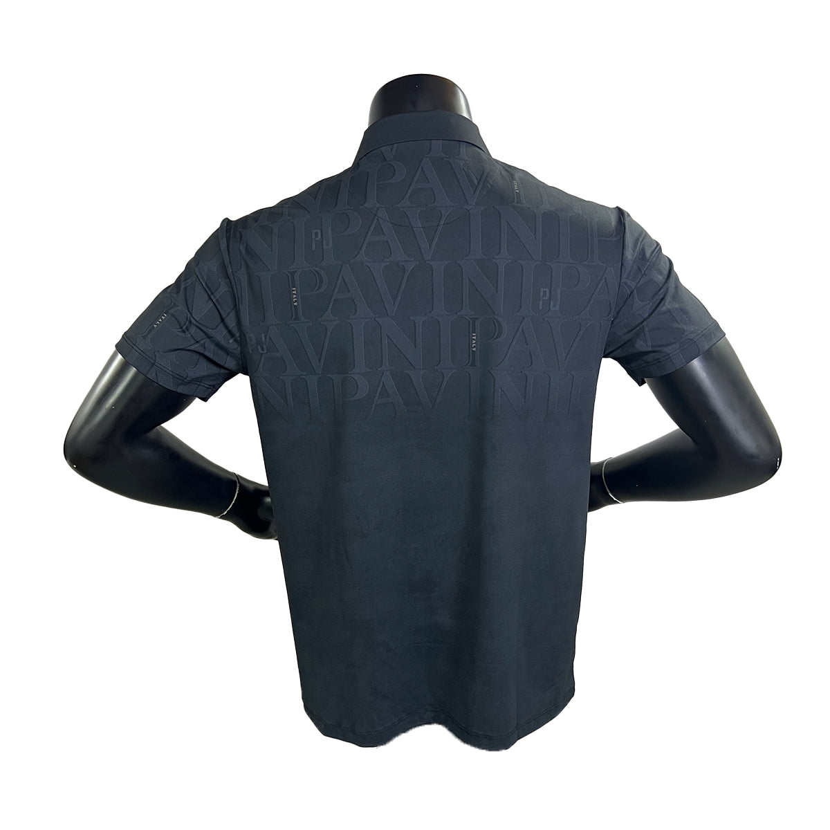 PLAYERA PAVINI BLACK P6815BLACK