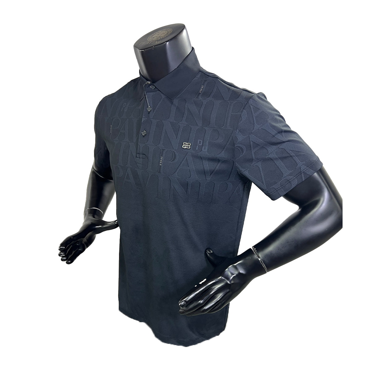 PLAYERA PAVINI BLACK P6815BLACK