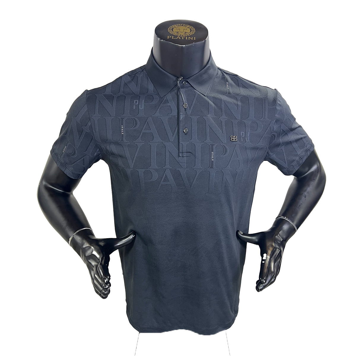 PLAYERA PAVINI BLACK P6815BLACK