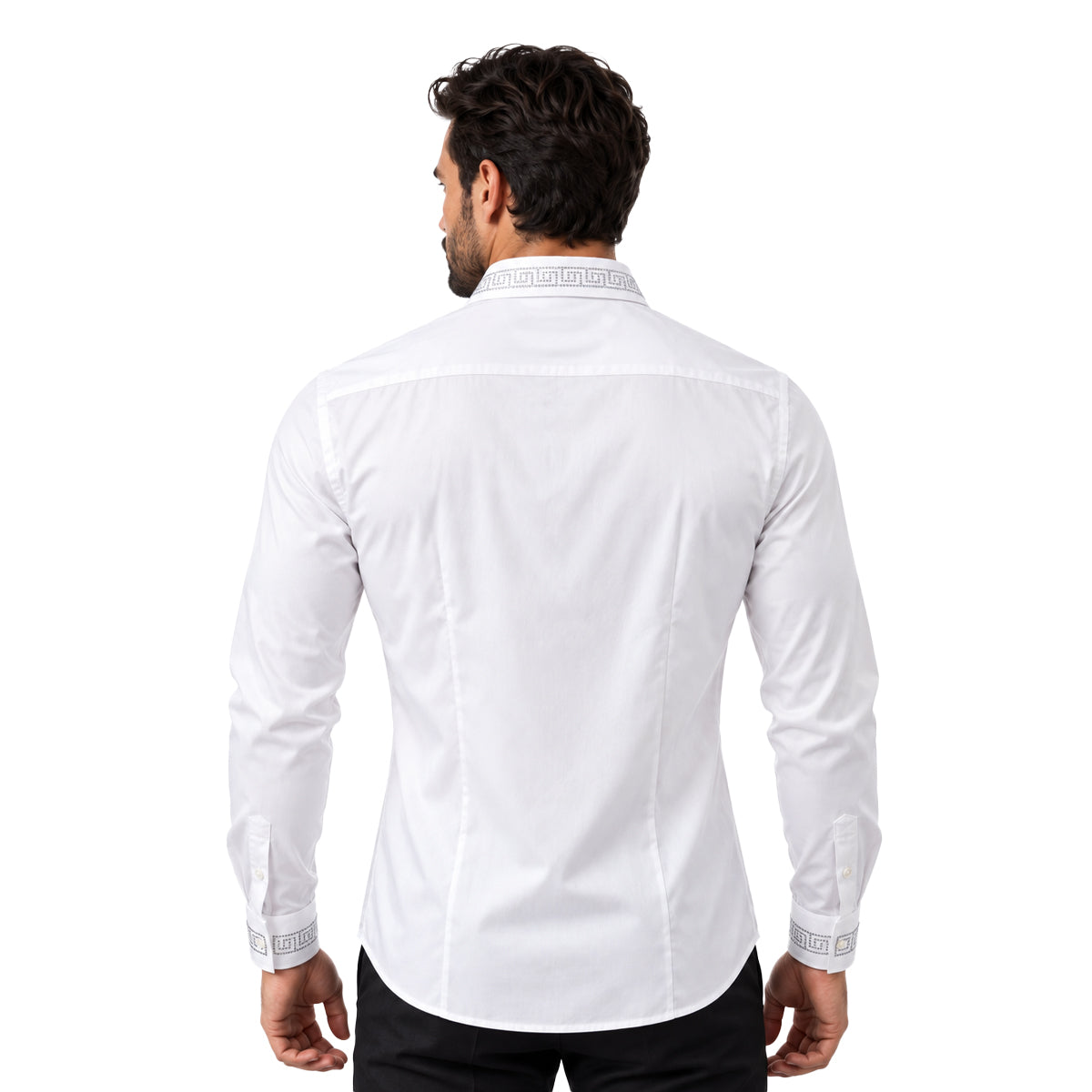 CAMISA PAVINI MANGA LARGA WHITE PVLS300WHITE