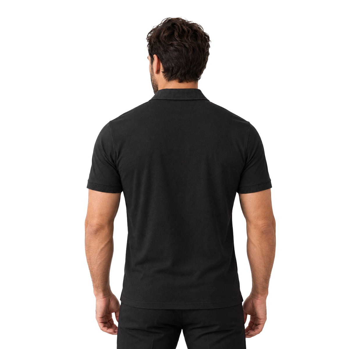 PLAYERA PAVINI BLACK P26206BLACK