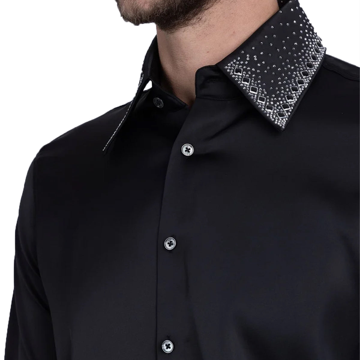 CAMISA BARABAS MANGA LARGA 5BR21BLACKSILVER