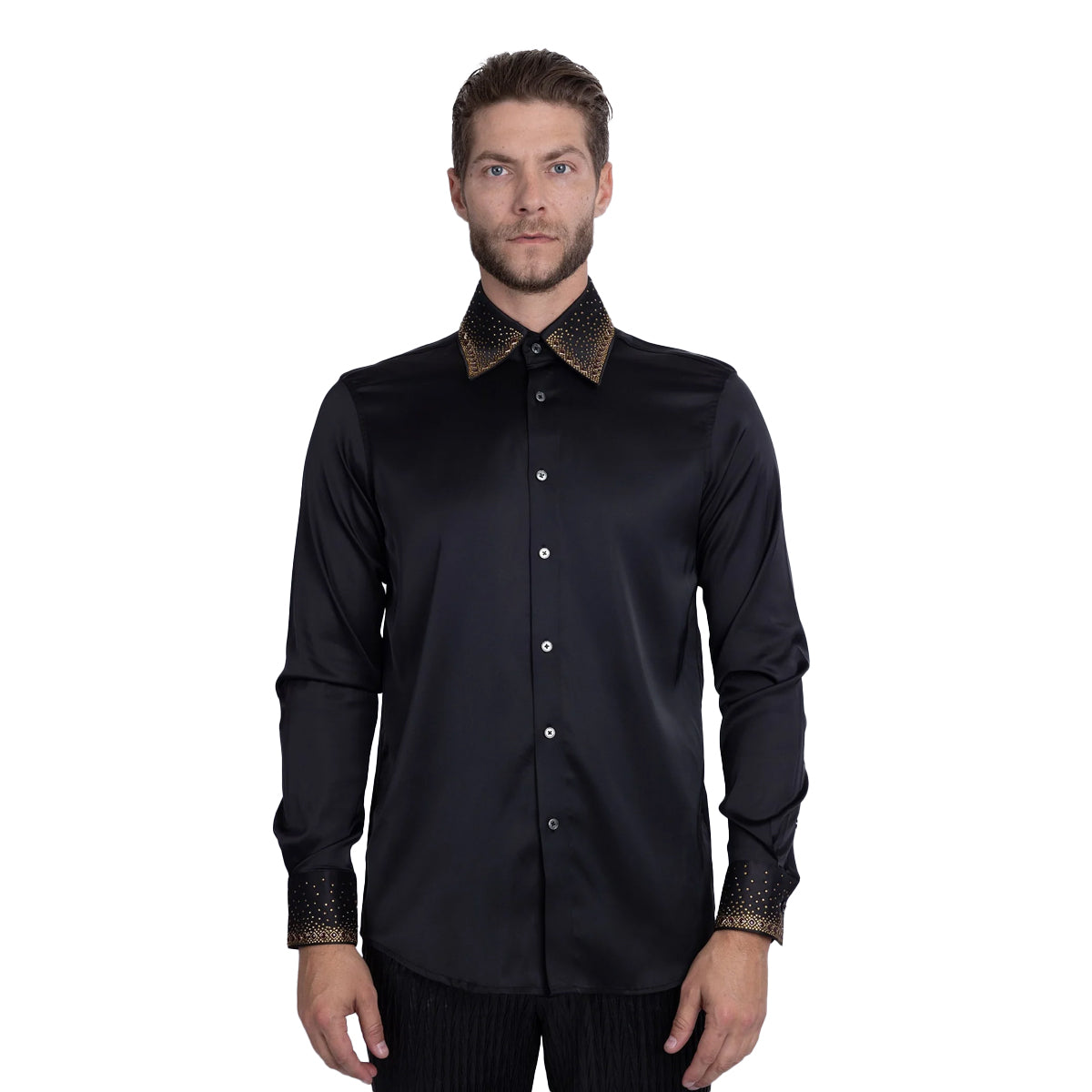 CAMISA BARABAS MANGA LARGA 5BR21BLACKGOLD