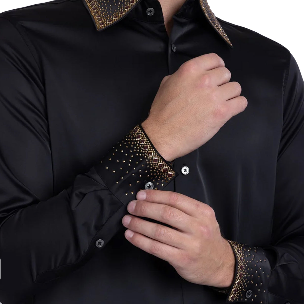 CAMISA BARABAS MANGA LARGA 5BR21BLACKGOLD