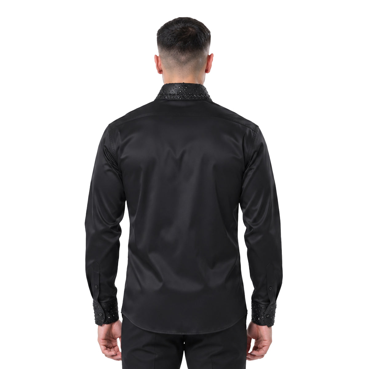 CAMISA BARABAS MANGA LARGA 5BR21BLACKBLACK