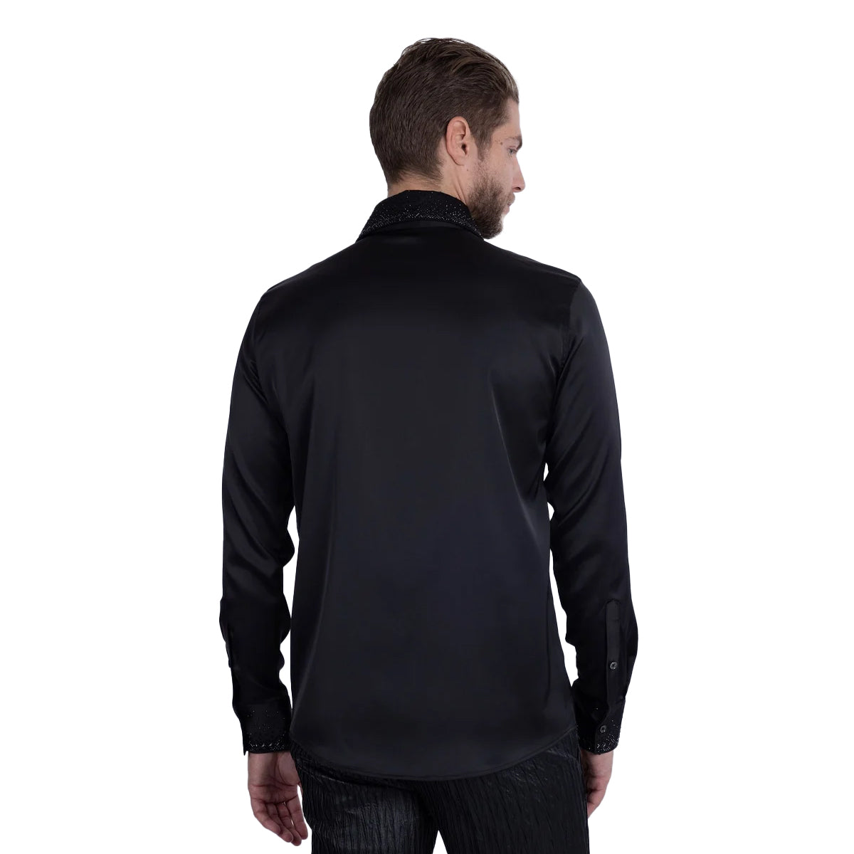 CAMISA BARABAS MANGA LARGA 5BR21BLACKBLACK