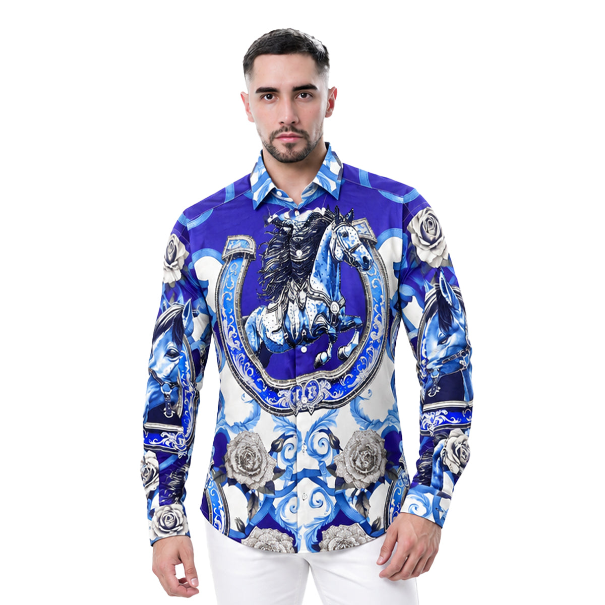 CAMISA BARABAS MANGA LARGA 5SPR05SKY